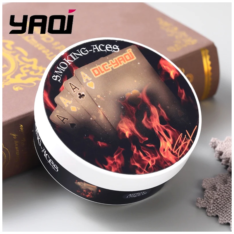 Men'S Grooming Product - YAQI 170g シェービングソープ スモーキングエース アーティザン メンズグルーミングツール