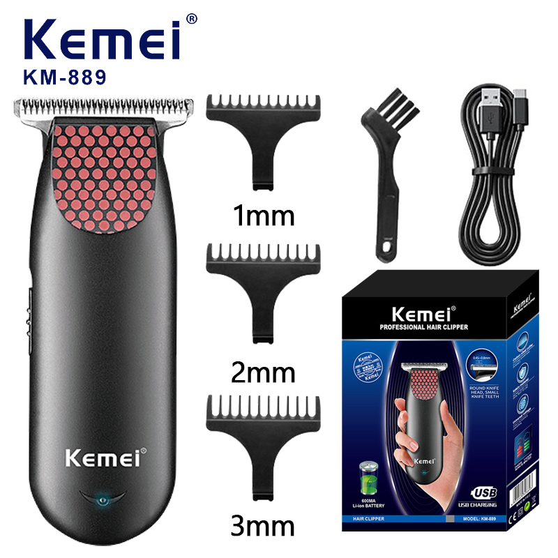 Kemei 889 プロフェッショナルポケットコードレスバリ - Men'S Grooming Electric Trimmer のレビューと価格