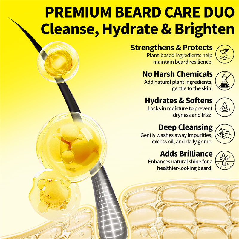 男性用ひげ油キット、ひげ保湿クリーム、ひげを柔らかく強くする - Men'S Grooming Product のレビューと価格