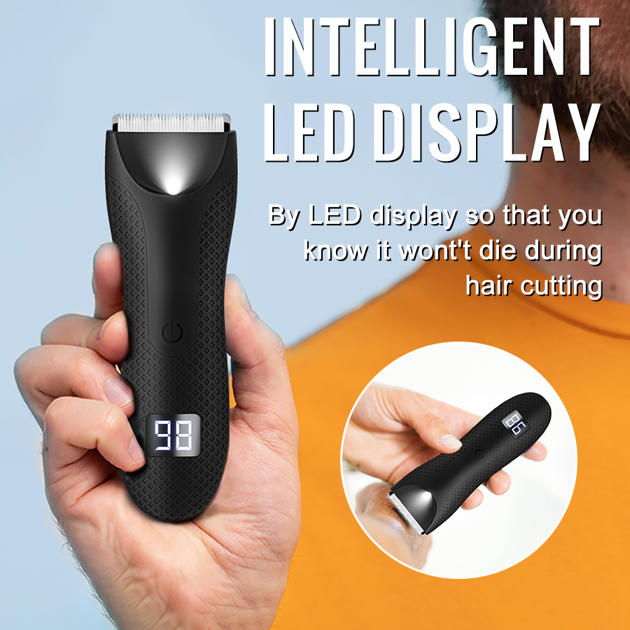 プロフェッショナルボディヘアトリマー、男性用鼠径部&ボディマ - Men'S Grooming Electric Trimmer のレビューと価格