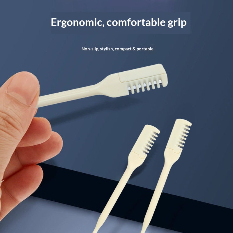 デュアルエンド手動鼻毛トリマー360 °   回転式カッター - Men'S Grooming Electric Trimmer のレビューと価格