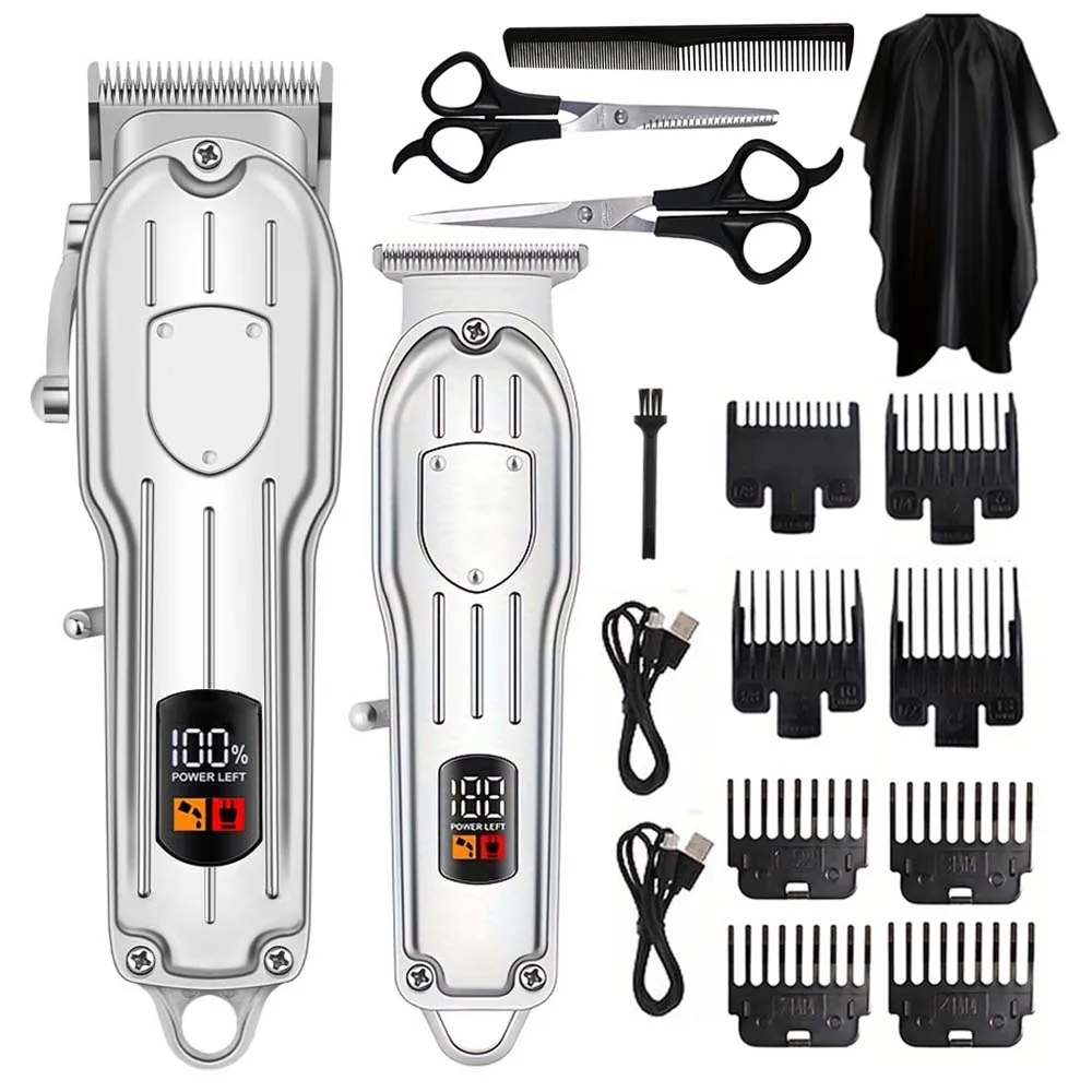 電動バリカン デジタルディスプレイ 多機能 家庭用ヘアトリマ - Men'S Grooming Electric Trimmer のレビューと価格