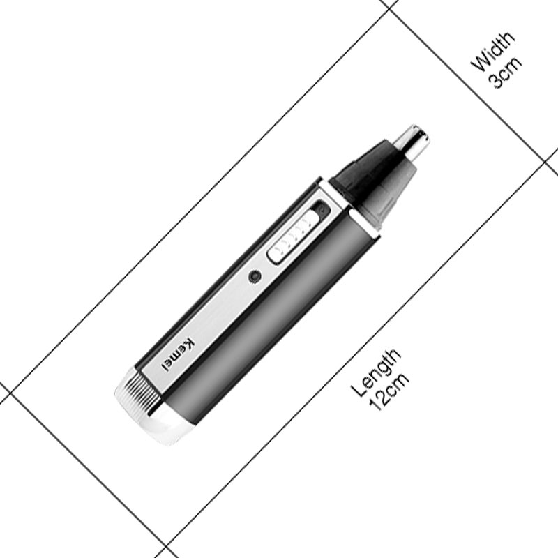 男性用充電式鼻毛トリマー,顔,体,あごひげ,眉毛,耳掃除機, - Men'S Grooming Electric Trimmer のレビューと価格