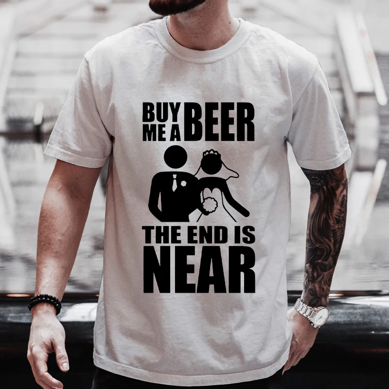 男性と女性のための半袖Tシャツ,ビールを購入するTシャツ,シ - Men'S Grooming Near Me のレビューと価格
