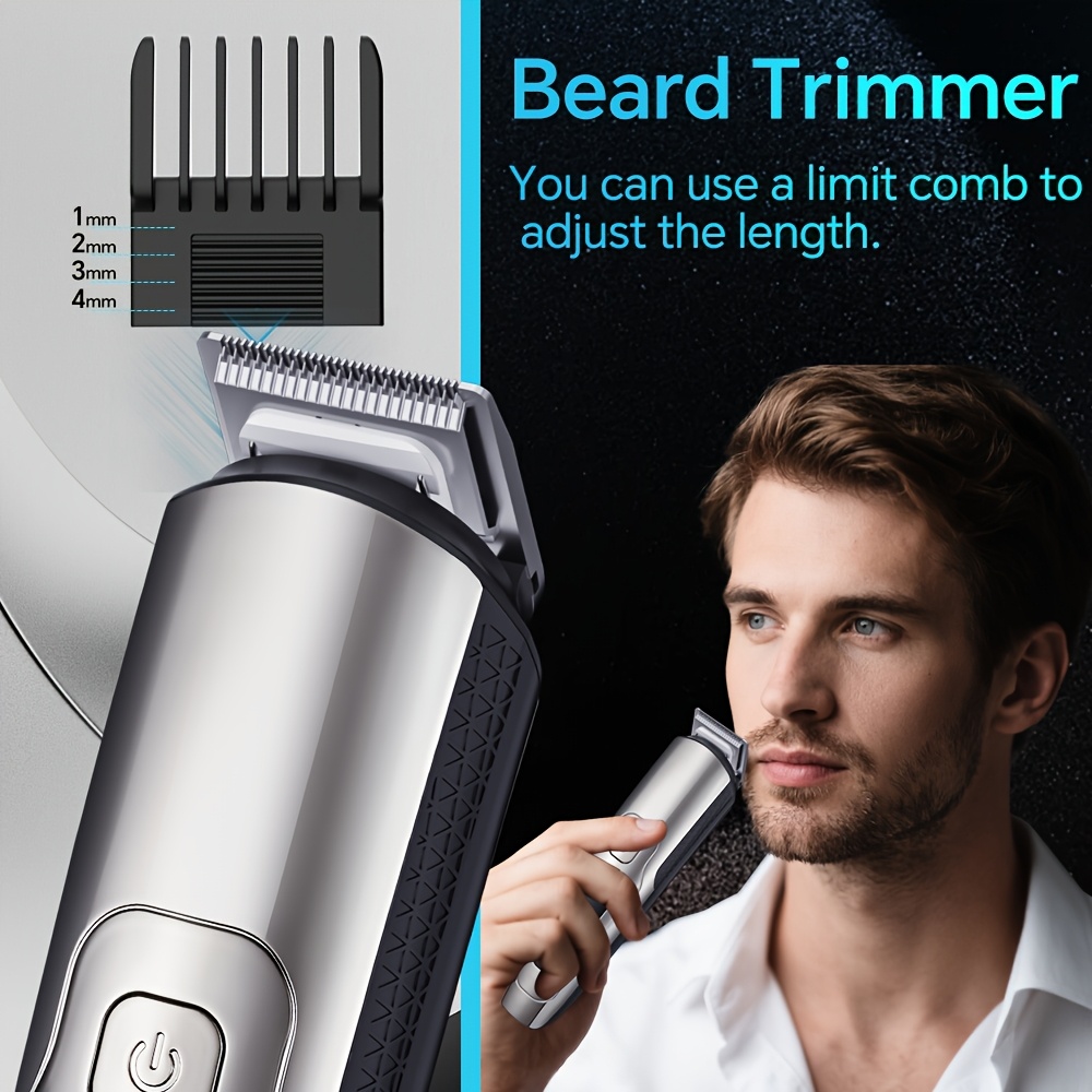 6 in 1 メンズ電動髭トリマー コードレスヘアクリッパー - Men'S Grooming Electric Trimmer のレビューと価格